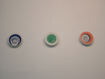 Marce Duchamp 1953年作 Rotoreliefs 。