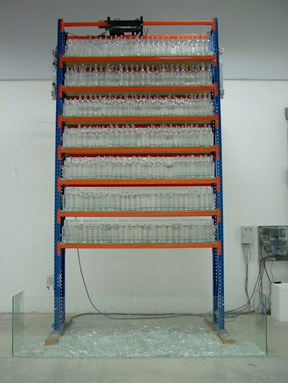 Kris Vleeschouwer 2006年作 Glassworks II。