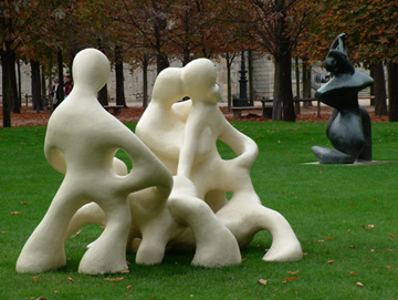 杜樂麗花園Atelier Van Lieshout Aaocoon 2003年 。