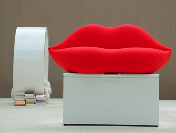 法國藝術家Bertrand Lavie的物體裝置「 Le Bocca-Bosch」2005年作品。
