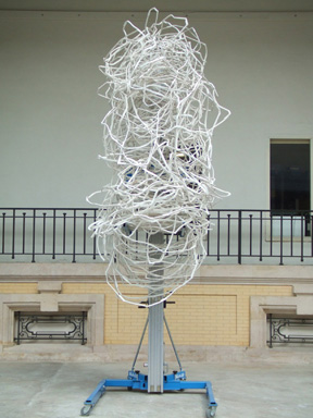 法國藝術家Toni Grand的「Advantage 200 elements de bois peint 」 1999年作品。