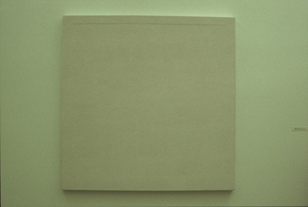 光線與空間探討的Robert Irwin 1962年 Matinee Idol作品。