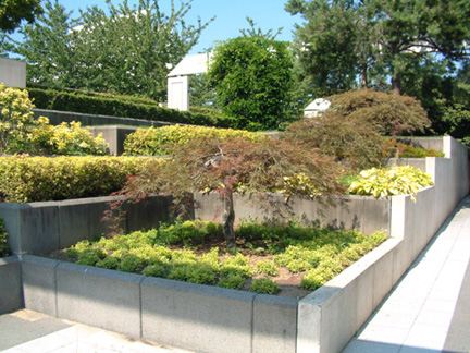 自然、變化、建築、巧思造化是後現代公園最別開生面的特色。