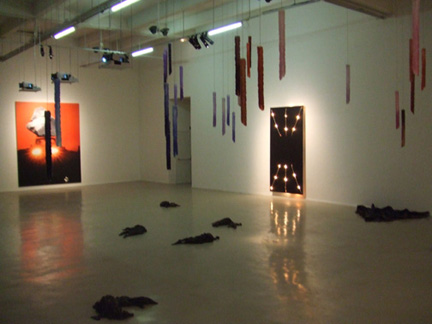 藝術家Pierre Vadi 「 No not now」2006年迪于禧藝術中心個展一景。